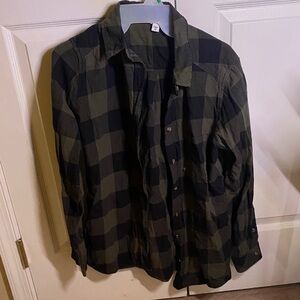 Sonoma Dark Plaid Shirt